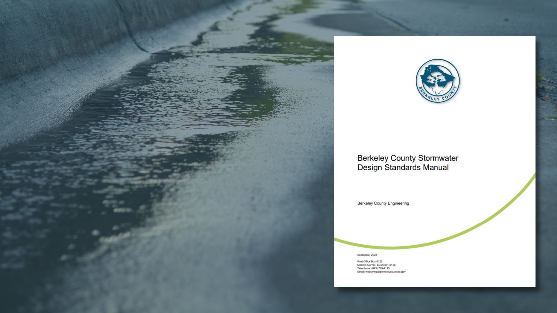 Berkeley County Seeking Feedback on Updated Stormwater Design Standards Manual