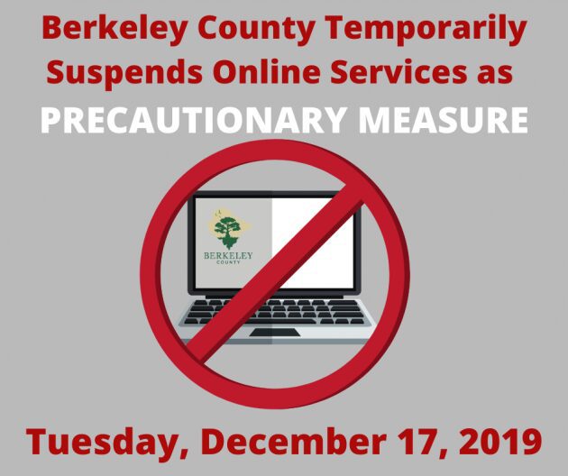 Berkeley County Announces Restoration of its Online Services