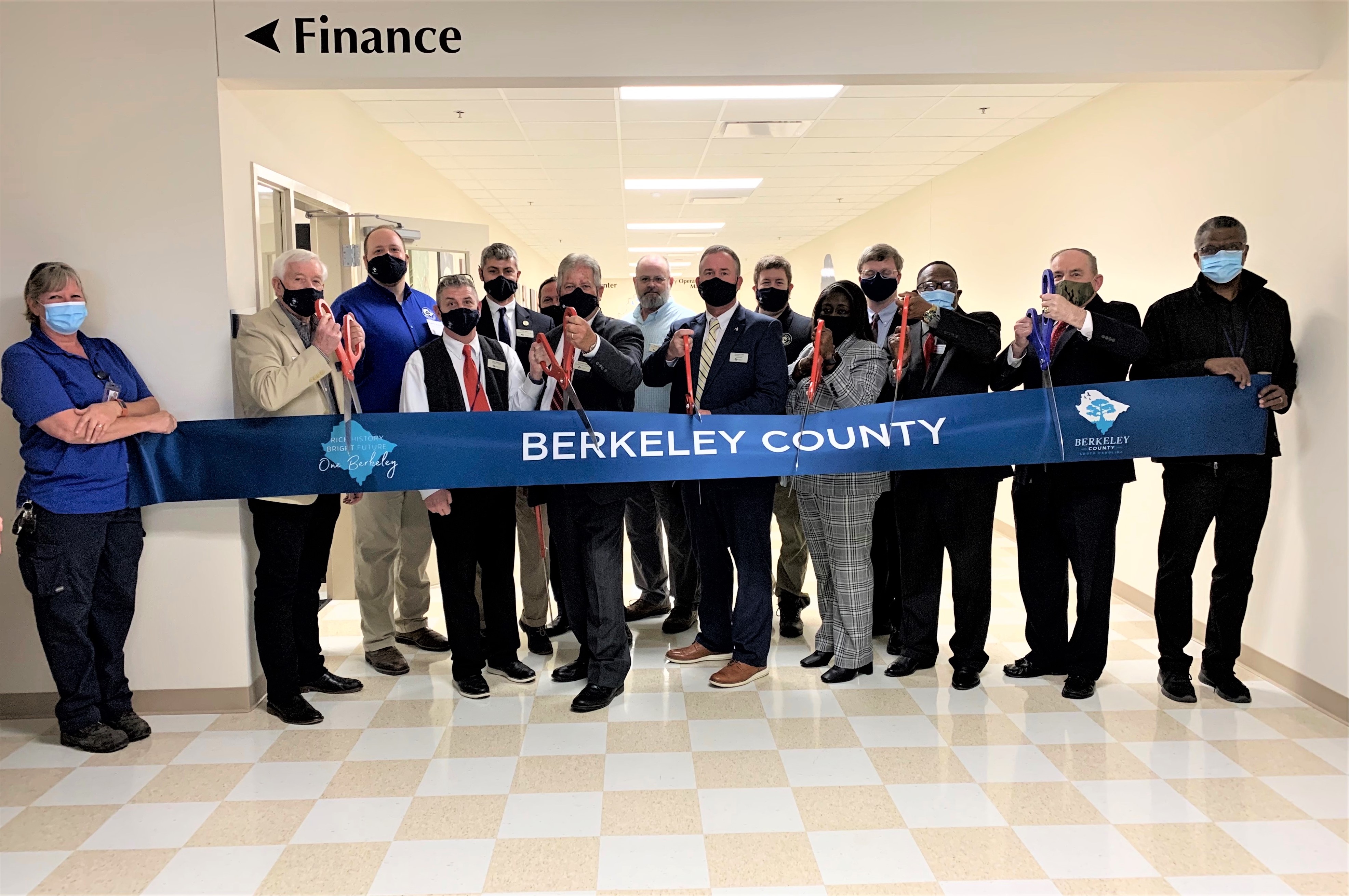 County Cuts Ribbon on Administration Building Expansion