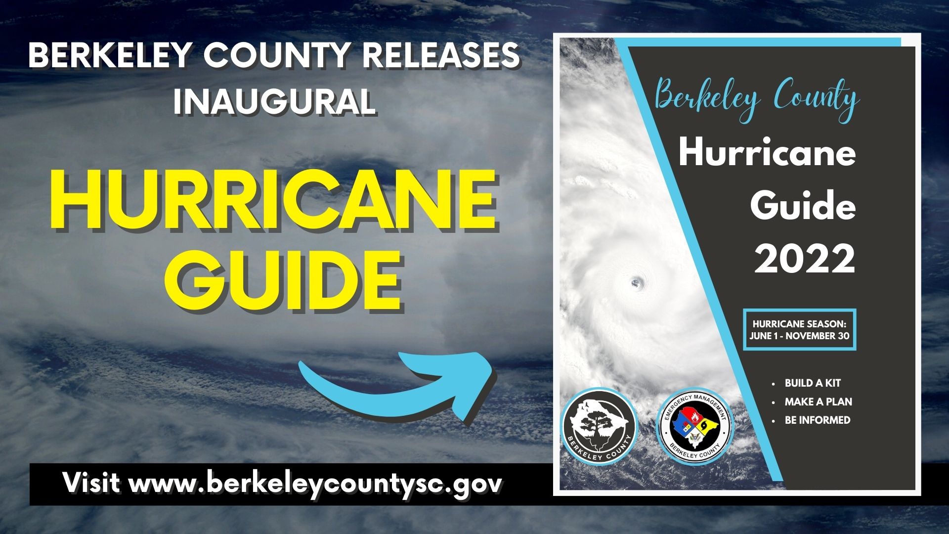 Berkeley County Publishes Inaugural Hurricane Guide for 2022 Storm Season